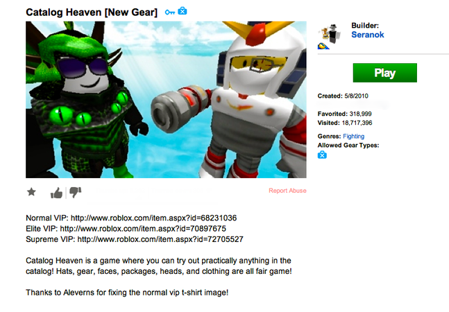 Catalog Heaven New Map Roblox The Ultimate Guide - 